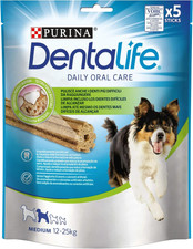 PURINA Cane Snack per L'Igiene Orale, Taglia Medium, 6 Confezioni Da 5...