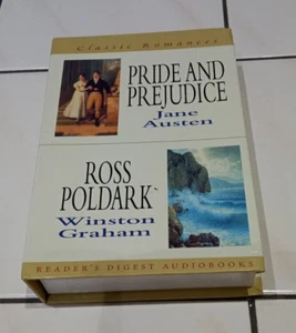 Readers Digest Audiobooks - Pride & Prejudice (2 tapes) + Ross Poldark (2 tapes) - Picture 1 of 4