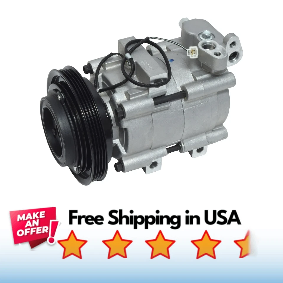 Compresor aire acondicionado apto para Kia Sephia 1995-1997 0K20B61450A Foto 1 de 1