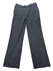 Burton Trousers Regular Men's Black Straight W32 L31 - Picture 1 of 13