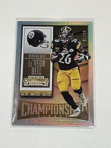 2015 Panini Contenders Championship Ticket #58 Le'Veon Bell #'d 81/99