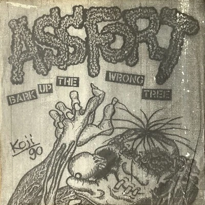 ASSFORT - BARK UP THE WRONG TREE 7” JAPAN PUNK DONDON POISON ARTS NO THINK GISM - Image 1 of 4