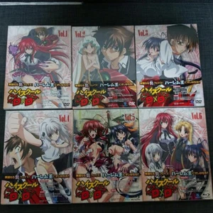 High School DxD Blu-ray & DVD Set of 12 Disc First & Second Season Very Good !! - Picture 1 of 6