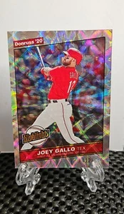 Joey Gallo 2020 Donruss Highlights Silver #H-2 -#227/349 - Picture 1 of 2
