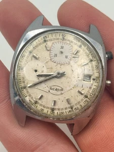 Montre Chono Ancienne En L’état - Imagen 1 de 12