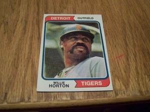 WILLIE HORTON 1974 TOPPS BASEBALL CARD # 115 - Picture 1 of 1