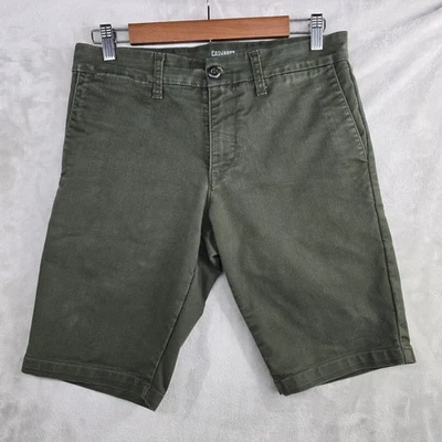 Carhartt WIP Mens Size 30 Sid Short Cargo Work Utility Pants Olive Green - Image 1 of 4