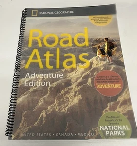 National Geographic Road Atlas: Adventure Edition Stati Uniti, Canada, Messico - Foto 1 di 3