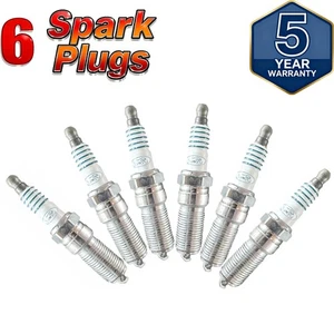 6x Platinum SP-548 CYFS12F1 Spark Plugs For F150 5.0 V8 2.5L Mustang - Picture 1 of 4
