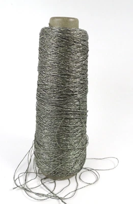 Kreinik Metallic Fusible Iron-On Thread Tarnished Gold #6277 -#8 Braid -400M - Image 1 of 4