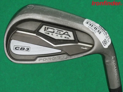 Adams Idea Black CB3 Forged GW Gap Wedge Steel Regular Shaft Mens Right Handed - Image 1 of 4