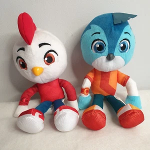 Peluche Ala Superior x 2 Juguete Suave Swift & Rod Niños TV "Top Wing" Pájaros 21cm Alto - Imagen 1 de 6