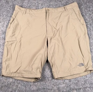 North Face Shorts Mens 40 Tan Outdoors Hiking Hiker Pockets (read description) - Picture 1 of 9