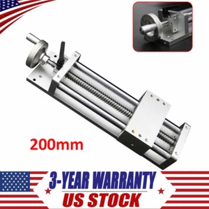 Manual Sliding Table X/Y/Z Axis Linear Rail Stage CNC SFU1605 L=200mm Strokes - Picture 1 of 15
