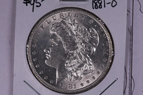 1881-O Morgan Silver Dollar, Nice Full Features, Great Eye Appeal. Store #0399 Cover