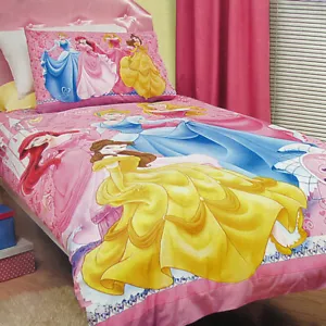 Disney Three Princesses Licensed Quilt Cover Set Single by Caprice - Picture 1 of 2