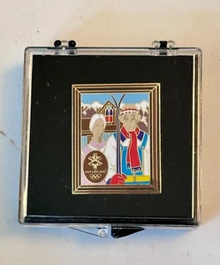 2002 SLC Olympic Limited Edition American Gothic Pin - Picture 1 of 4