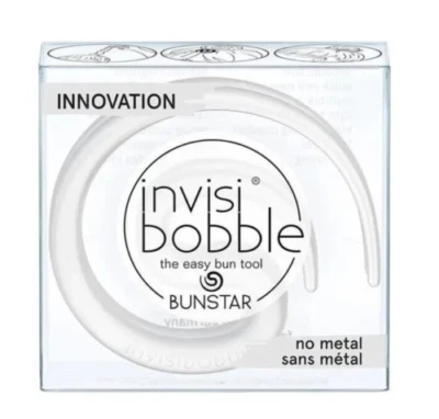 Invisibobble Bunstar the Easy Traceless Bun Tool in Clear 2 Count - Image 1 of 4