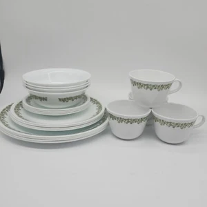 ♻️ Corelle Spring Blossom/Crazy Daisy 20-Pc Dinnerware Set  - Picture 1 of 6
