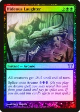 Hideous Laughter FOIL Champions of Kamigawa NM Black Uncommon CARD ABUGames