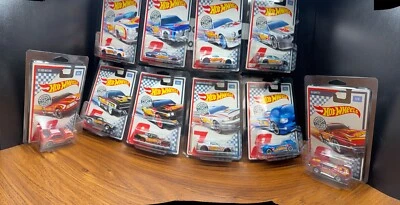 2017 Racing Circuit Hot Wheels Complete Set of 10 IN PROTECTERS - Image 1 of 4