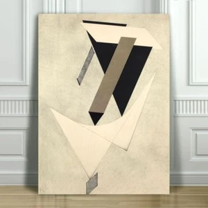 EL LISSITZKY - Kestnermappe Proun 4 - CANVAS PRINT POSTER - Abstract - 18x12" - Picture 1 of 1