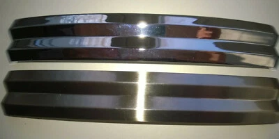 Design Bügelgriff gewölbt 1x Edelstahlfarben matt + 1x glänzend gleiche Form  - Bild 1 von 4