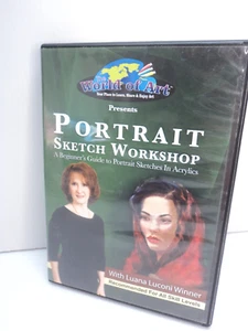 Portrait Sketch Workshop, Guide to Sketches in Acrylics with Luana Luconi Winner - Picture 1 of 1