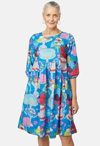 Near New 2023 Gorman “Pastry Party” Smock Dress Sz 6 XS - Picture 1 of 12