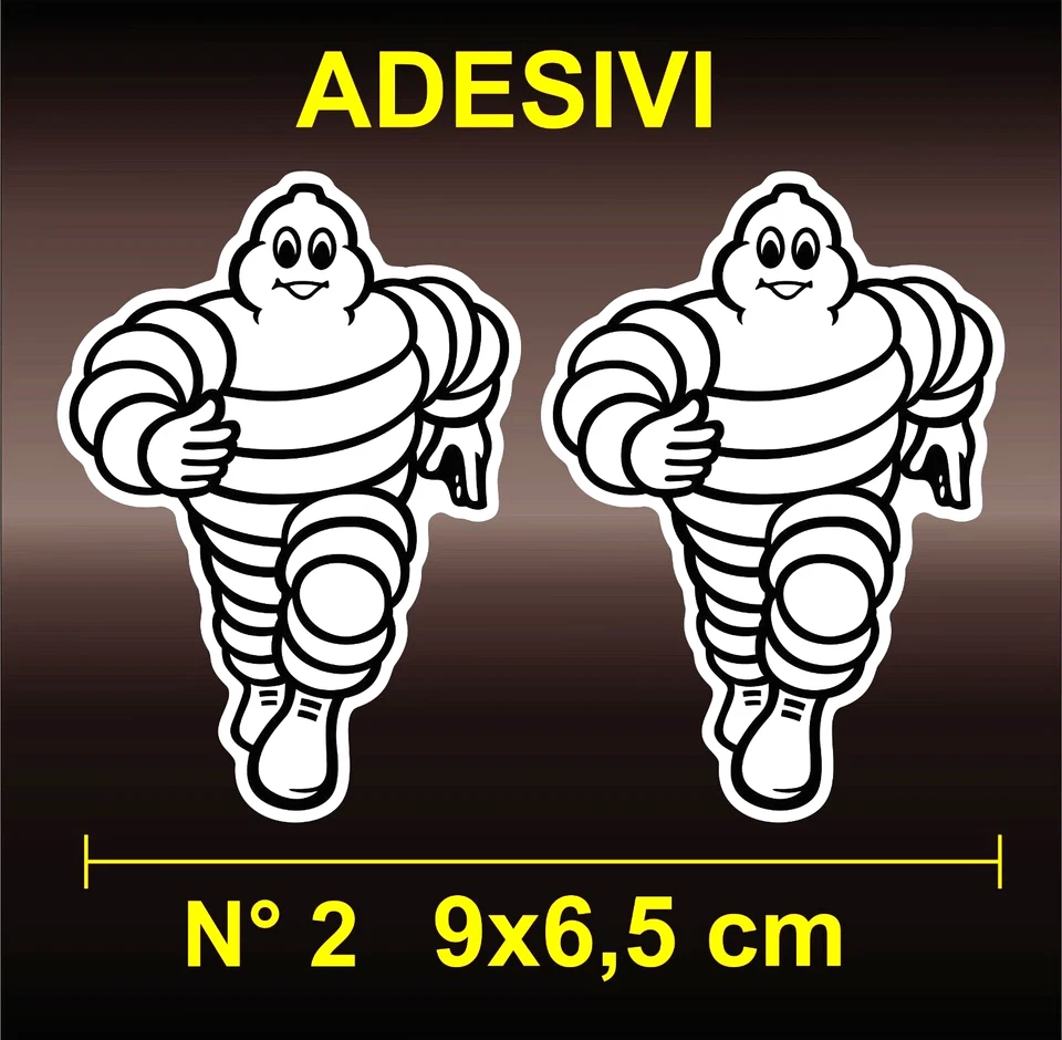Adesivi Sticker MICHELIN | Ferrari MERCEDES BMW PIRELLI BRIDGESTONE TOYO - Imagen 1 de 1