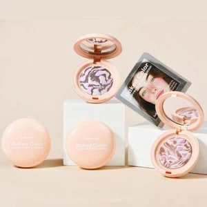 Baked Powder Foundation Cover Blemishes Brightening Modify Facial Contour EDR - Picture 1 of 20