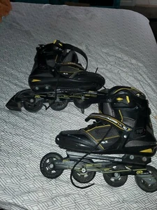 AERIO Q60 elite Roller Derby 80mm INLINE SKATES / ROLLER BLADES sz 9 (M) - Picture 1 of 6