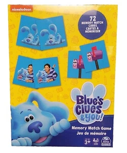 Blues Clues 2020 Memory Matching Game Kids Family Learn NIP - Picture 1 of 2