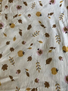cotton jersey knit fabric Autumn Cream Details - Picture 1 of 2