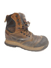 Dr. Martens Brown Industrial Comp Safety Toe Boots DM360  Men's US Sz 10