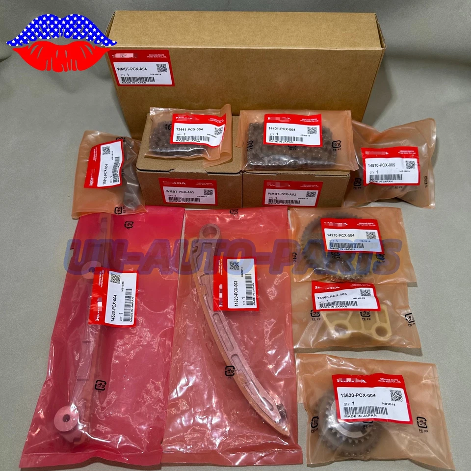 全新原始设备制造商 9 件定时套件 适用于 2000 - 2009 年本田 S2000 F20C F22C AP1 AP2 — 第 1/4 张图片