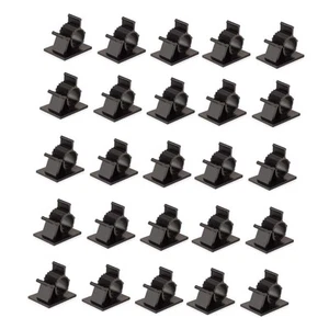 100PCS Supports de Fil Auto-Adhésifs Cordons Réglables Organisateur Pince Cordon5901 - Photo 1/10