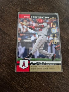 2008 Upper Deck Documentary Vladimir Guerrero Los Angeles Angels Gold - Picture 1 of 2