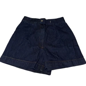 Neu mit Etikett Meshki Abel Denim indigoblaue Damenshorts X-Small XS - Bild 1 von 11