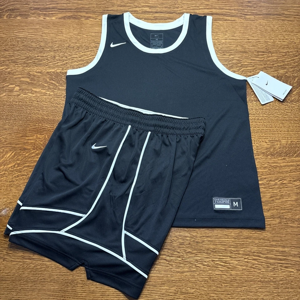 Nike Basketball Tank Shirt Jersey Women’s Medium Black Sleeveless Dri Fit