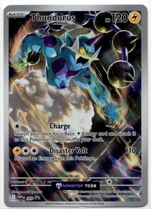 Thundurus SVP 209 Pokemon Card TCG Promo Black Bolt ETB - Picture 1 of 3