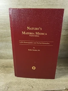 Nature's Materia Medica Robin Murphy ND Homeopathic Remedies HB Book 4th Edition - Picture 1 of 11