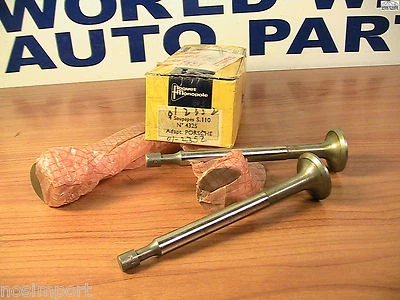 Juego de 4 válvulas de escape Porsche 356A F&M 546.05.204 616.105.405.01 1954-1963 Foto 1 de 2