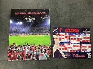 PHILLIES 2023 YEARBOOK & 2024 MAGNET SCHEDULE 9/24/23 (HARPER) SGA - Picture 1 of 4