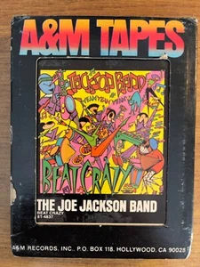 JOE JACKSON BEAT CRAZY VINTAGE RARE 8 TRACK TAPE TESTED LATE NITE BARGAIN! - Imagen 1 de 2