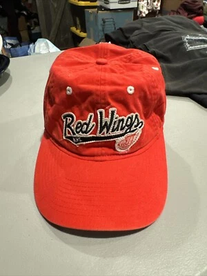 De colección Red Rage Detroit Redwings Sombrero con tirantes NHL Hockey Foto 1 de 4