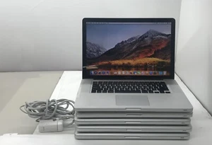 APPLE MACBOOK PRO A1286 2010 CORE i5/i7 1St Gen 4GB 250GB SSD HIGH SIERRA 15" - Picture 1 of 11