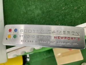 SCOTTY CAMERON STUDIO STYLE NEWPORT 2 34in Putter RH Free Shipping With H/C - Picture 1 of 5