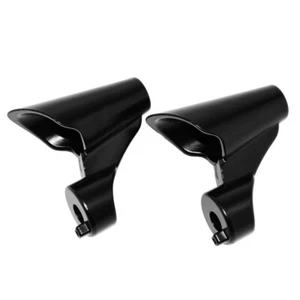 Front Turn Signal Mounts Relocation For Harley Sportster XL 48 1200X 10-15 Black - Picture 1 of 7