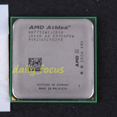AMD Athlon X2 7750 2.7 GHz AD775ZWCJ2BGH CPU Processor Socket AM2+ 1000 MHz - Image 1 of 2